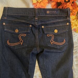 Rock & Republic Dark Indigo Boot Cut Jeans